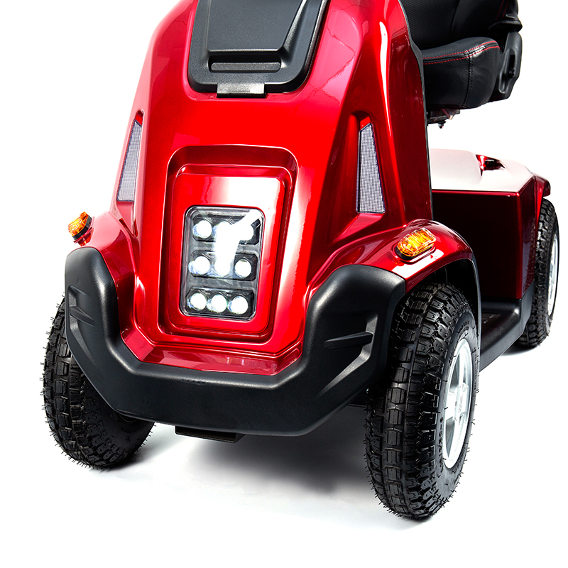 TK-500 Scooter Recreativo Eléctrico Todoterreno de Alta Potencia y Gran Capacidad de 4 Ruedas
