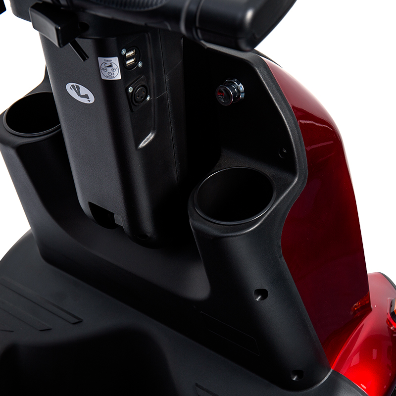 TK-500 Scooter Recreativo Eléctrico Todoterreno de Alta Potencia y Gran Capacidad de 4 Ruedas