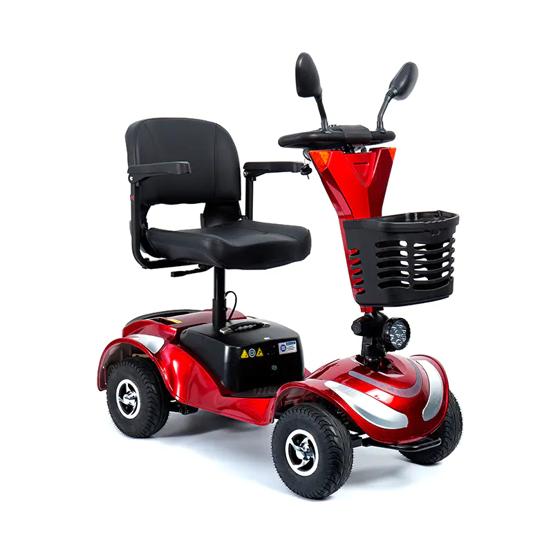 YL-16 Scooter de Movilidad Eléctrico Todoterreno de 4 Ruedas para Personas con Discapacidad