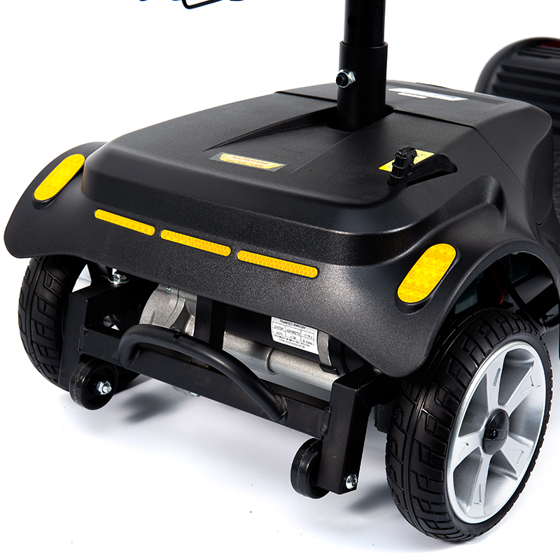 YL-07 Scooter de movilidad eléctrica plegable de 4 ruedas con canasta