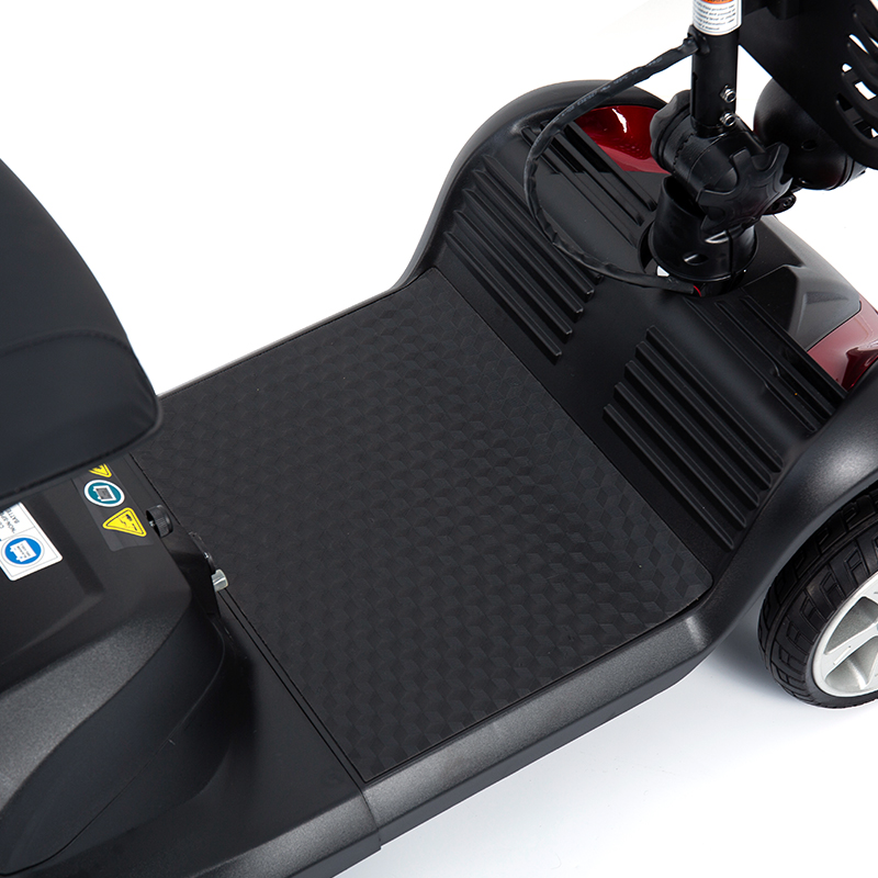 YL-07 Scooter de movilidad eléctrica plegable de 4 ruedas con canasta
