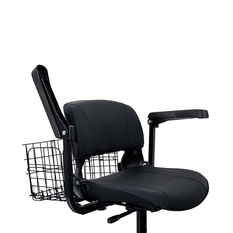 YL-07 Scooter de movilidad eléctrica plegable de 4 ruedas con canasta