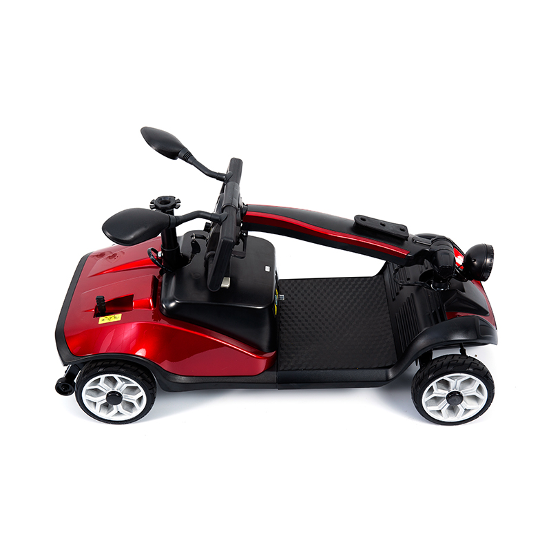 Scooter de movilidad eléctrica plegada portátil de 4 ruedas YL-07T