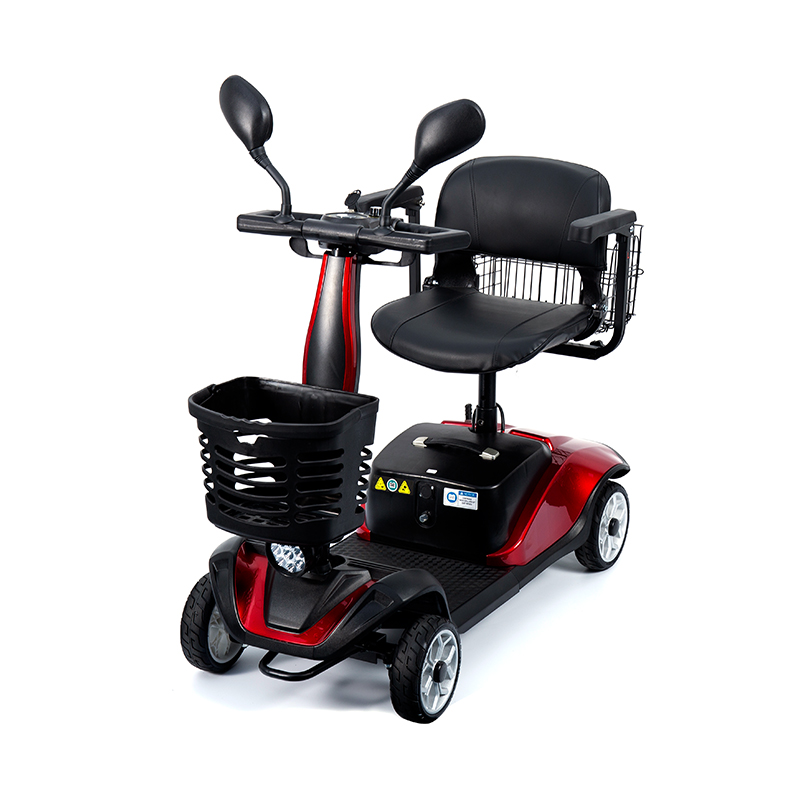 Scooter de movilidad eléctrica plegada portátil de 4 ruedas YL-07T