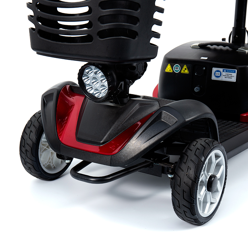 Scooter de movilidad eléctrica plegada portátil de 4 ruedas YL-07T