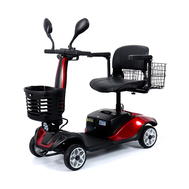 Scooter de movilidad eléctrica plegada portátil de 4 ruedas YL-07T