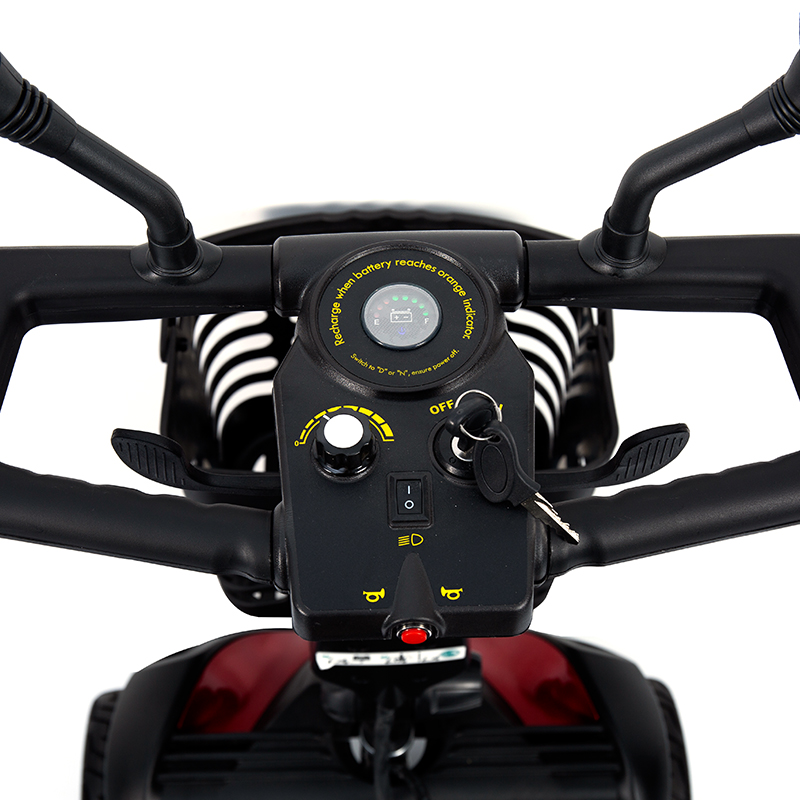 Scooter de movilidad eléctrica plegada portátil de 4 ruedas YL-07T