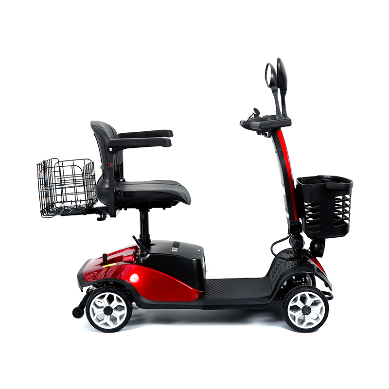 Scooter de movilidad eléctrica plegada portátil de 4 ruedas YL-07T