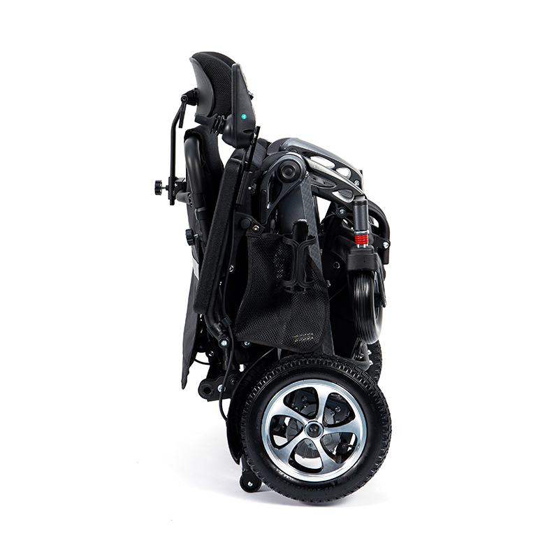 Silla de ruedas eléctrica de control remoto de plegamiento automático YL-9005