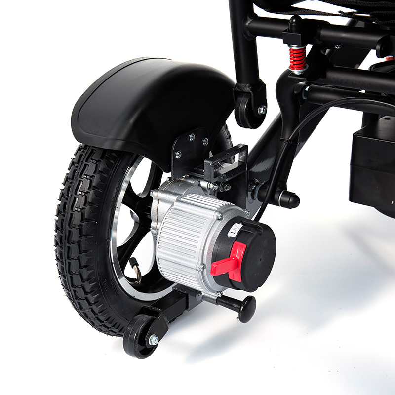 Silla de ruedas eléctrica de control remoto de plegamiento automático YL-9005