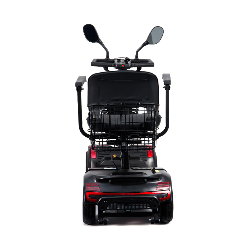 YL-01S Scooter de Movilidad Motorizado Plegable y Portátil de 4 Ruedas para Personas Mayores