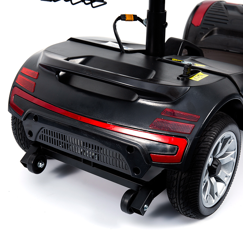 YL-01S Scooter de Movilidad Motorizado Plegable y Portátil de 4 Ruedas para Personas Mayores