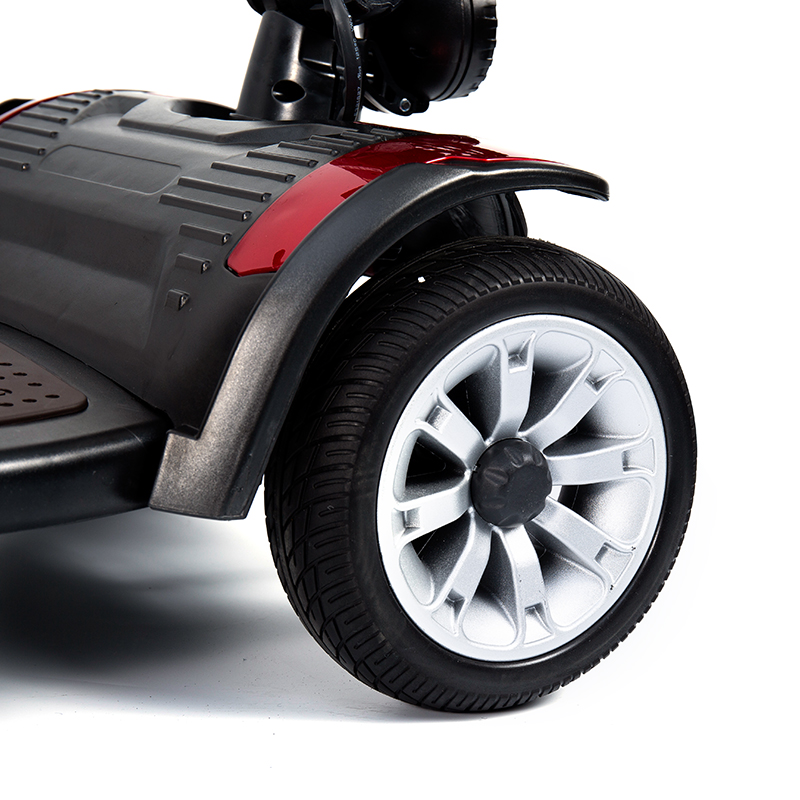 YL-01S Scooter de Movilidad Motorizado Plegable y Portátil de 4 Ruedas para Personas Mayores