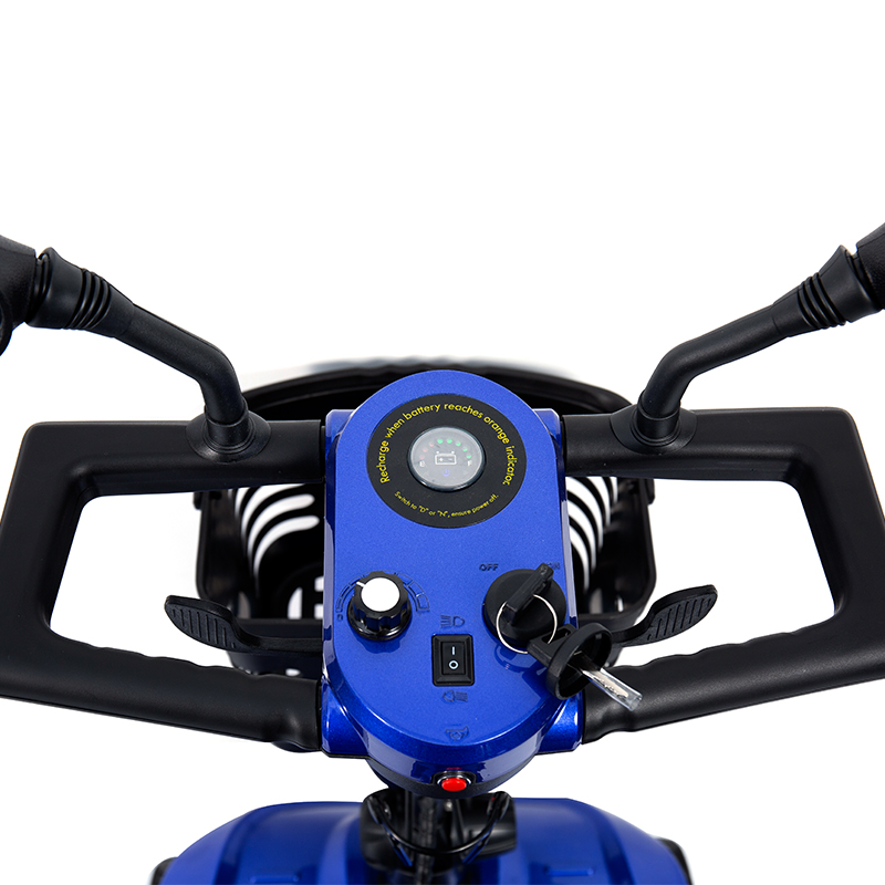YL-09S Scooter Eléctrico Plegable de Larga Distancia (20 km) para Adultos y Personas Mayores