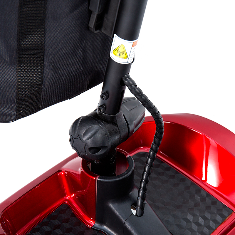 YL-02 Scooter de movilidad de 4 ruedas ligero para personas mayores, con un asiento giratorio de 360 ​​°