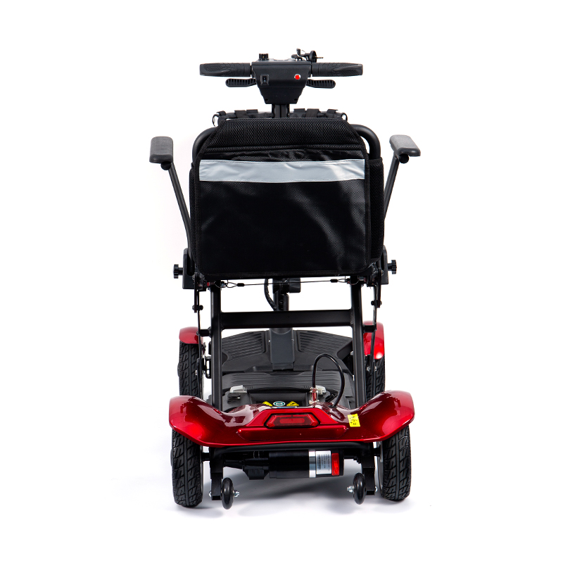 YL-211A Scooter Eléctrico Turístico de 4 Ruedas para Personas Mayores con Luz LED y Canasta