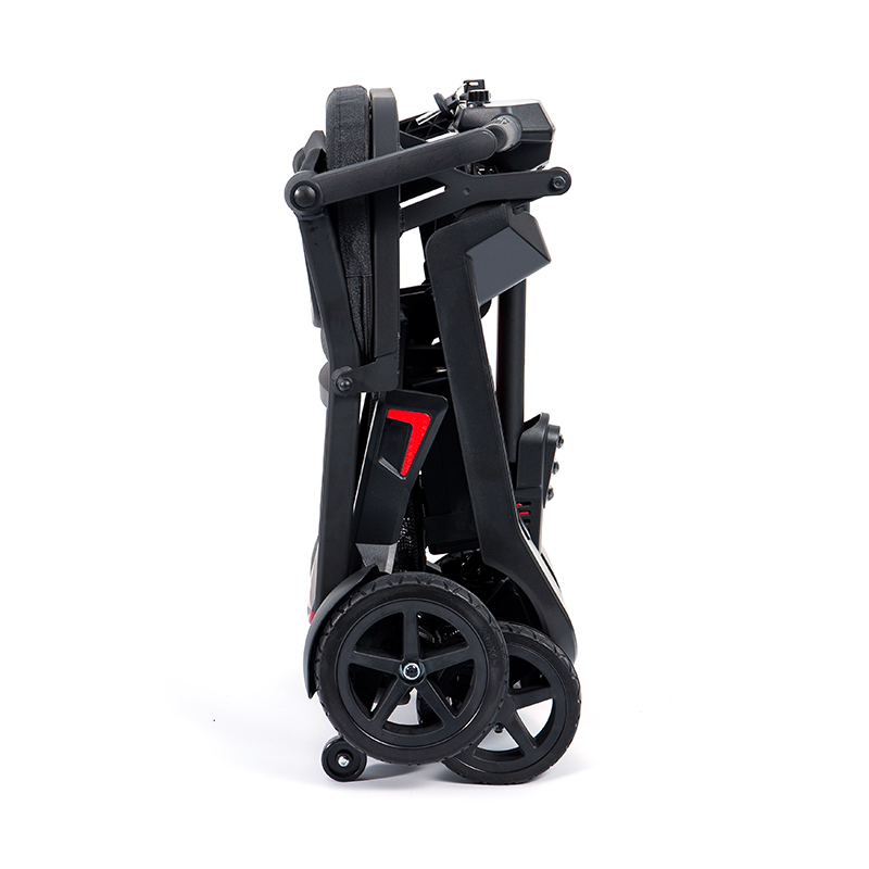 YL-985S Scooter Eléctrico de 4 Ruedas Ligero, Portátil y Plegable para Viajes 