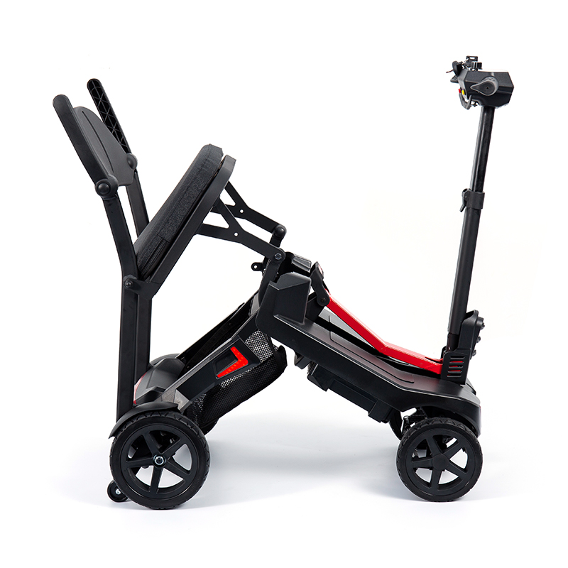 YL-985S Scooter Eléctrico de 4 Ruedas Ligero, Portátil y Plegable para Viajes 