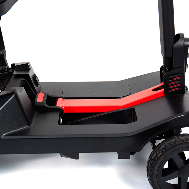 YL-985S Scooter Eléctrico de 4 Ruedas Ligero, Portátil y Plegable para Viajes 