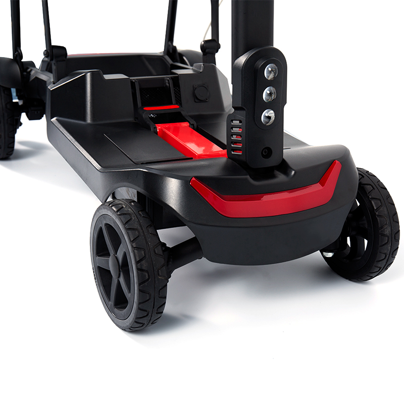 YL-985S Scooter Eléctrico de 4 Ruedas Ligero, Portátil y Plegable para Viajes 