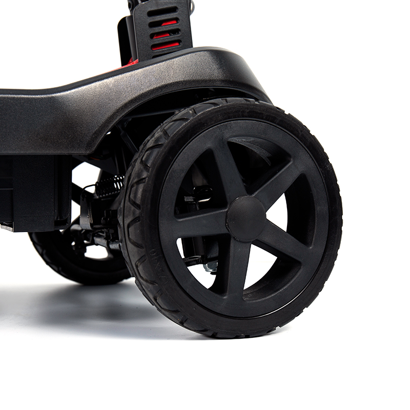 YL-985S Scooter Eléctrico de 4 Ruedas Ligero, Portátil y Plegable para Viajes 