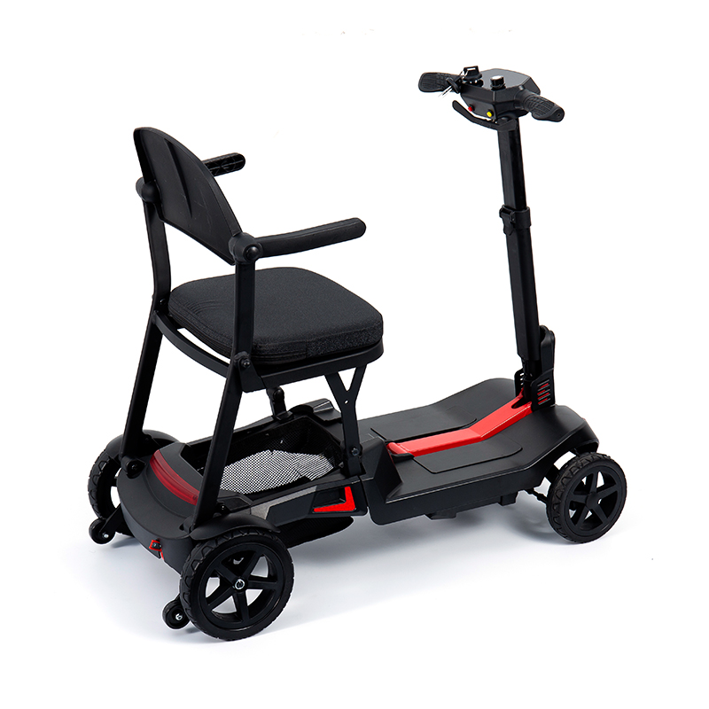YL-985S Scooter Eléctrico de 4 Ruedas Ligero, Portátil y Plegable para Viajes 