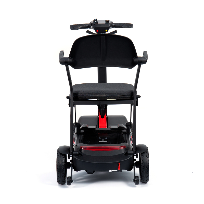 YL-985S Scooter Eléctrico de 4 Ruedas Ligero, Portátil y Plegable para Viajes 