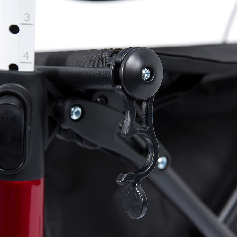 HES-R306 Andador Ligero – Plegable, Ruedas de TPR, Ajustable, Capacidad de Carga de 150 kg