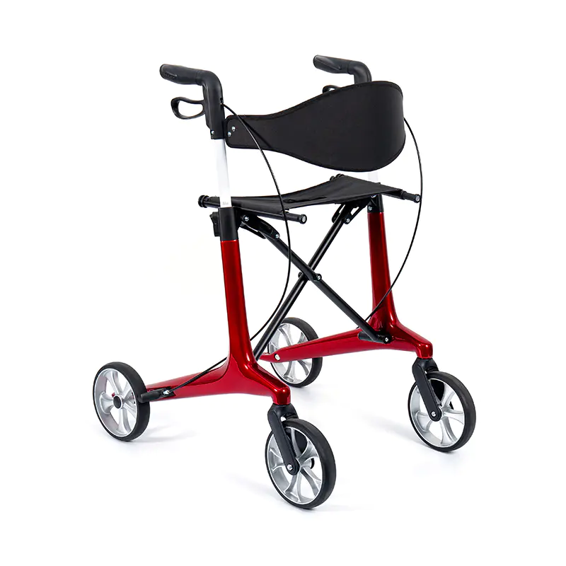 HES-R306 Andador Ligero – Plegable, Ruedas de TPR, Ajustable, Capacidad de Carga de 150 kg