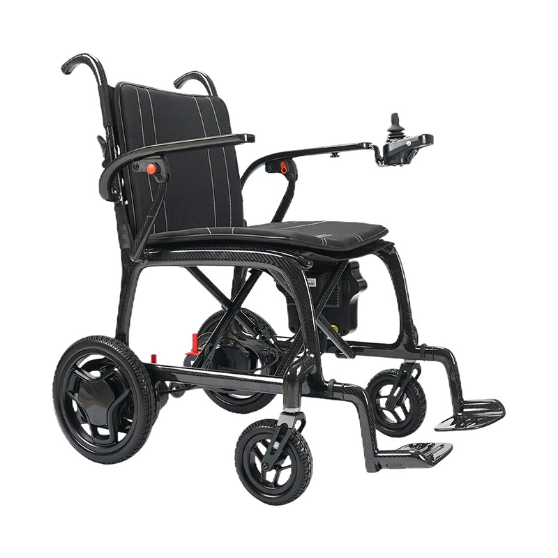 Silla de ruedas eléctrica de fibra de carbono YL-609T con controlador sin escobillas
